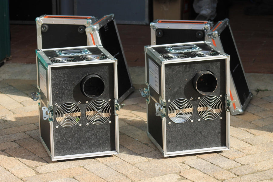 hazebase Base Vertical Classic 1300W Fog Machine | Cased