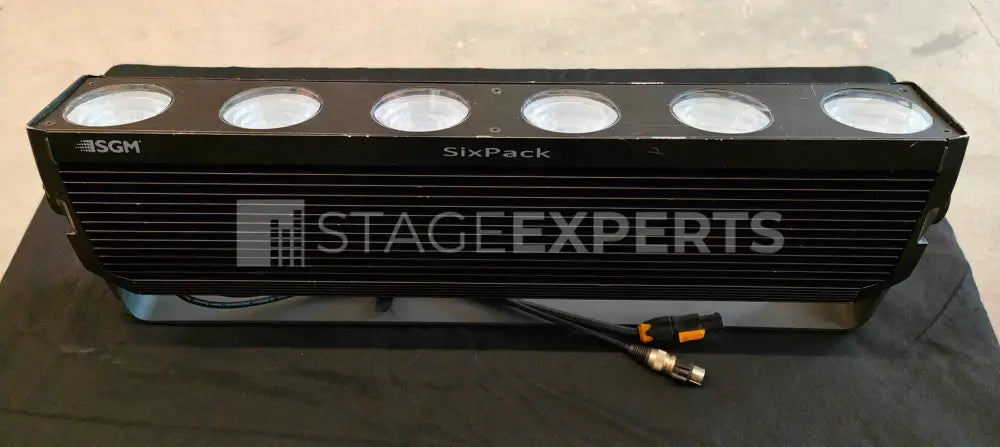 SGM SixPack RGBA LED Pixel Blinder Set of 6 with Case