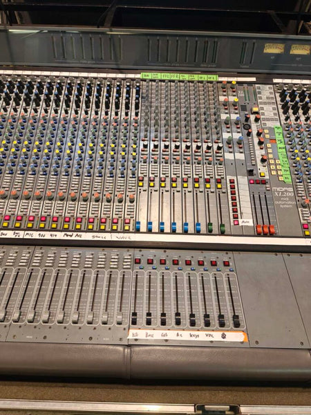 Midas XL250 & XL200 Analogue FOH/Monitor Package with Racks