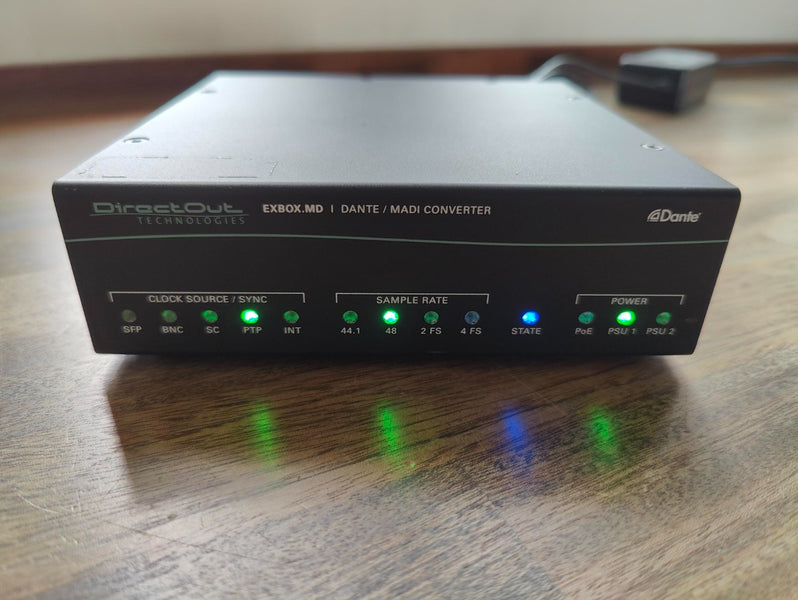 DirectOut Technologies EXBOX.MD MADI/Dante Converter