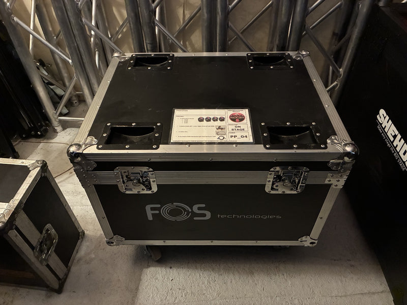 FOS IQ 28x12 Wash Touring Set – 6 Fixtures, 2 Cases