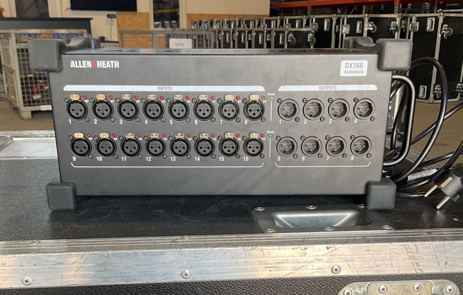 Allen & Heath DX168 Stagebox – 16 In / 8 Out Remote I/O
