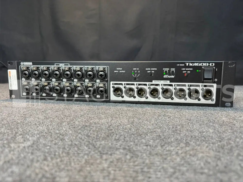 Yamaha Tio1608-D Digital Dante Stagebox | 16 In / 8 Out