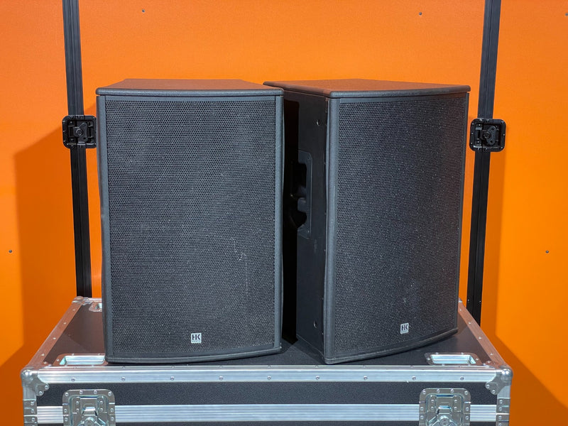 HK Audio Pulsar PL 115 FA Pair – Active Full-Range Speakers