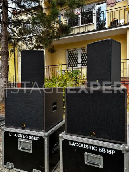 L-Acoustics SB15 + 108P Speaker Bundle – 2 Subs, 2 Tops