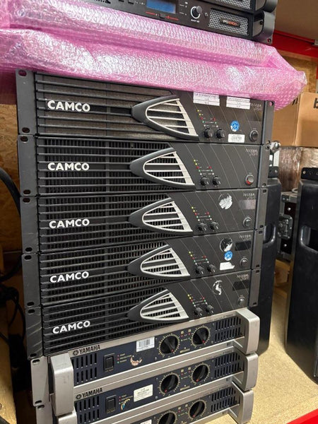 Camco Tecton 38.4 Amplifiers – 4x High‑Power PA Bundle