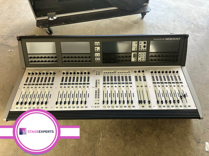 Soundcraft Vi3000 Digital Mixing Console with Flightcase