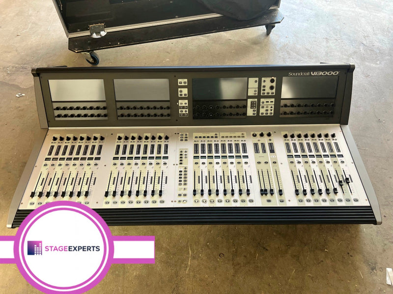 Soundcraft Vi3000 Digital Mixing Console with Flightcase
