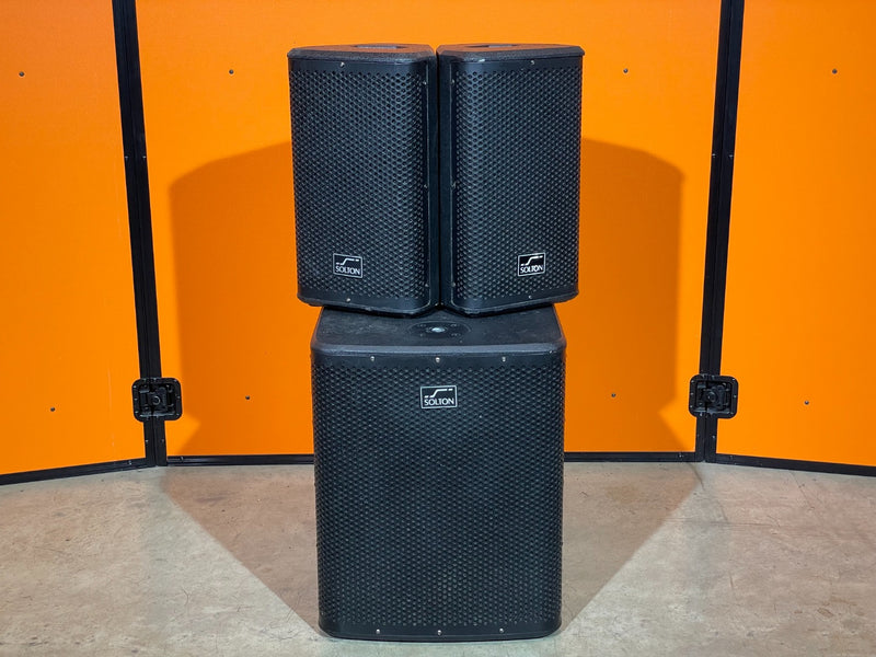 Solton aart-bass + 2x aart 8 Active PA System – Complete Set
