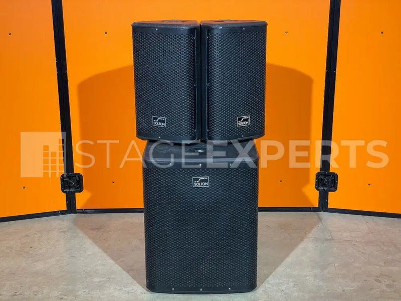 Solton aart-bass + 2x aart 8 Active PA System – Complete Set