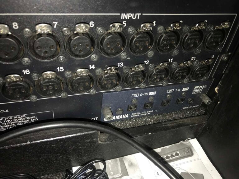 Yamaha LS9-16 Digital Mixer with ADAT + Flight Case - Used