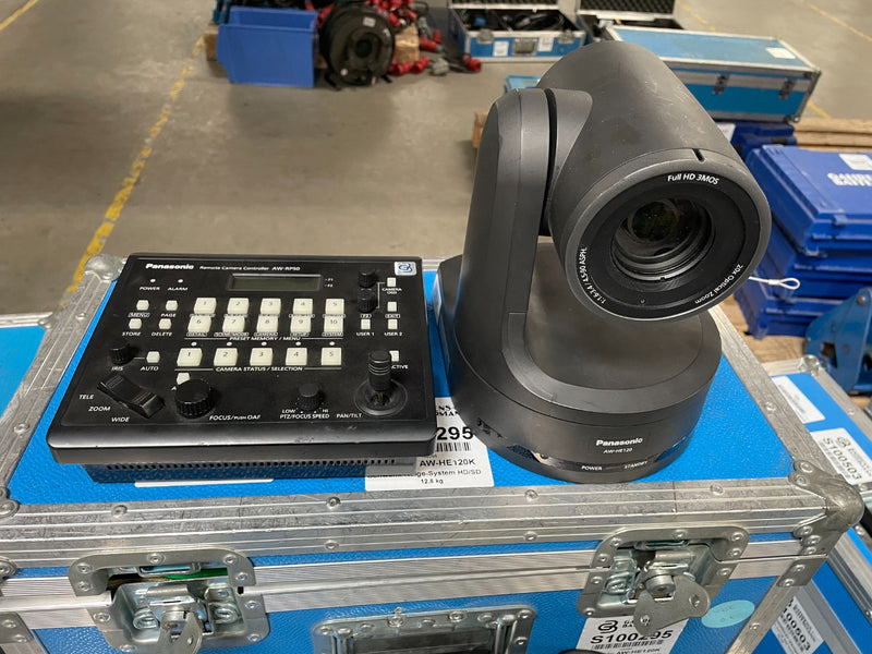 Panasonic AW-HE120 PTZ HD/SD Camera + AW-RP50E Controller