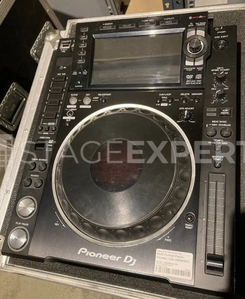 Pioneer DJ CDJ-2000NXS2 Professional Media Player, with Case