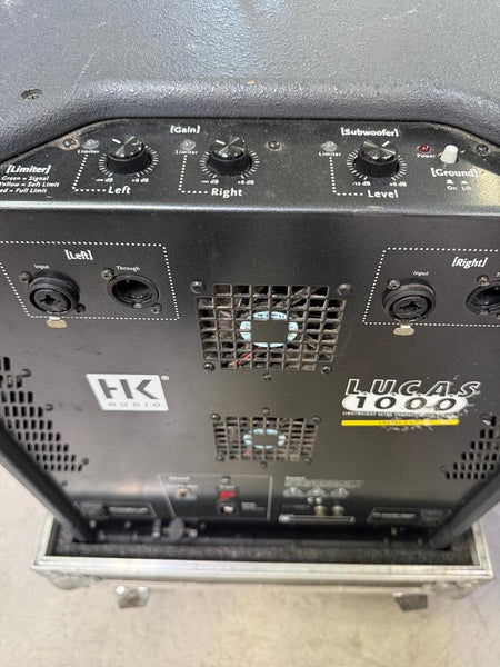 HK Audio Lucas 1000 Complete Set – Sub, 2 Satellites & Case