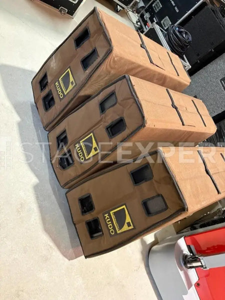 L-Acoustics KUDO line array set – 18 cabinets + frames