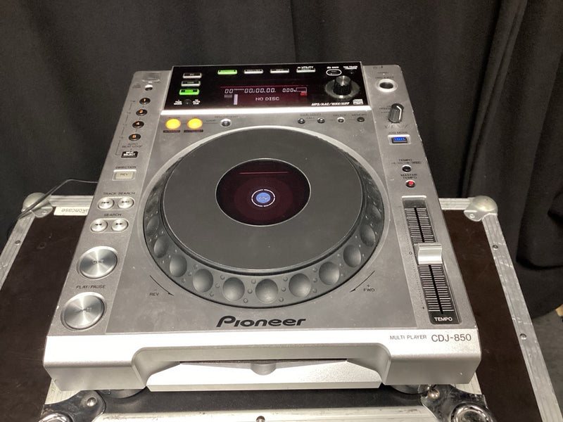 Pioneer DJ CDJ-850 Pair with Case – Media Players