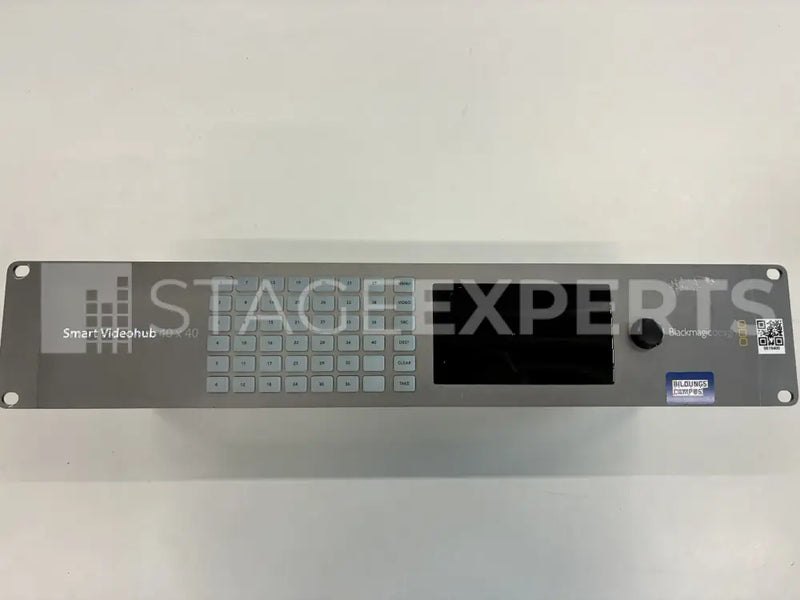 Blackmagic Design Smart Videohub 40x40 Video Router for broadcast