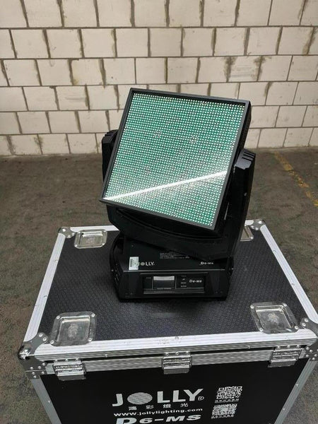 Jolly Lighting D6-MS LED Moving Wash with Case | Pro Fixture
