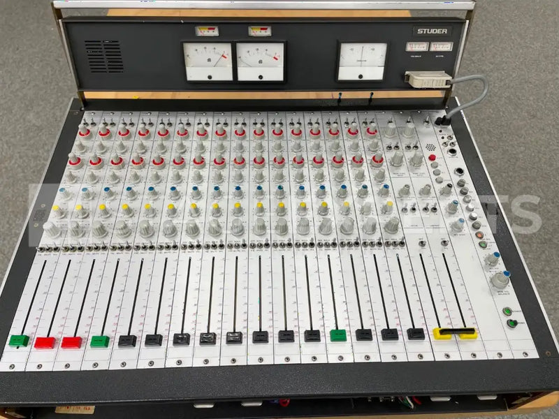 Studer 269 Analogue Mixing Console – 16 Mic/Line, Recapped