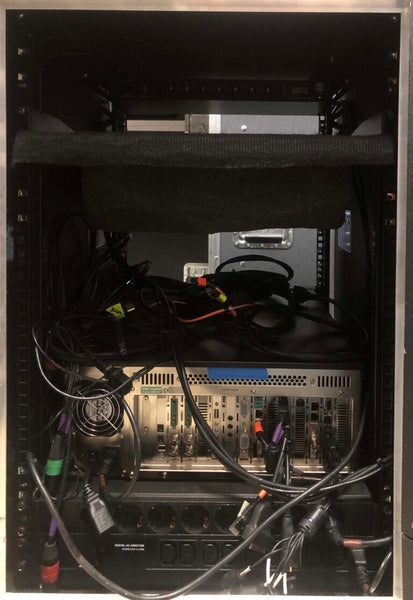 disguise d3 4U v2.5 Media Server with UPS, SFP & Screen