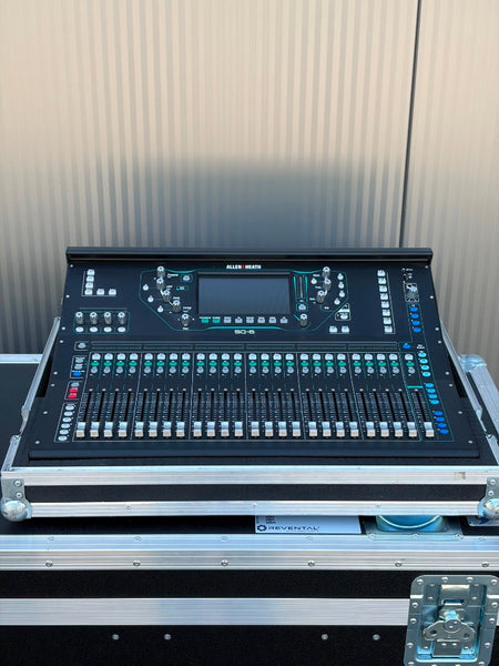 Allen & Heath SQ6 with Dante – Digital Mixer in Flight Case