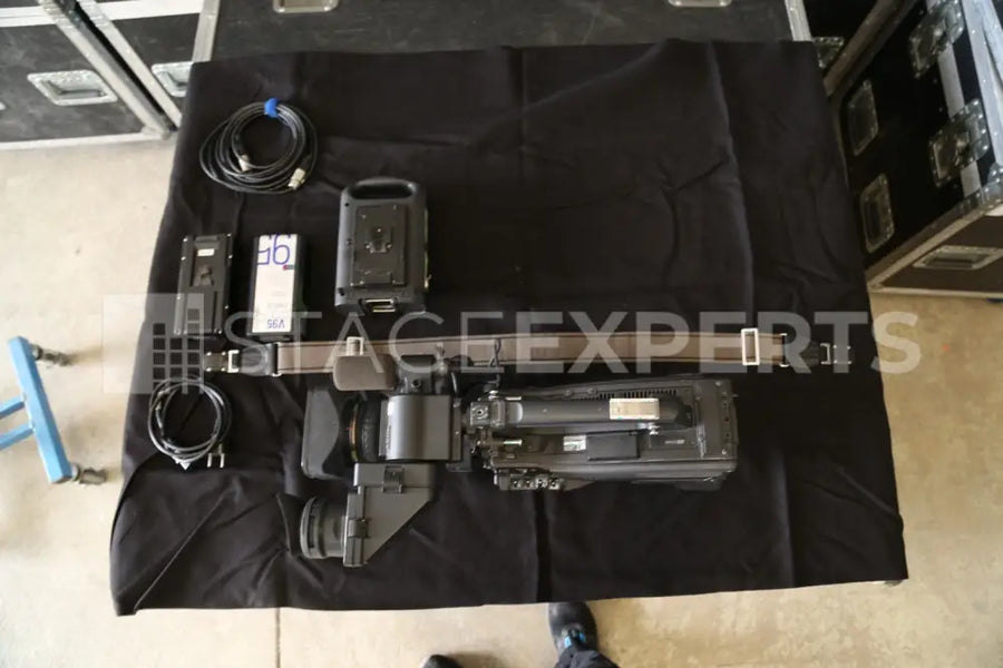 Sony PMW-350 camcorder with lens – professional video kit