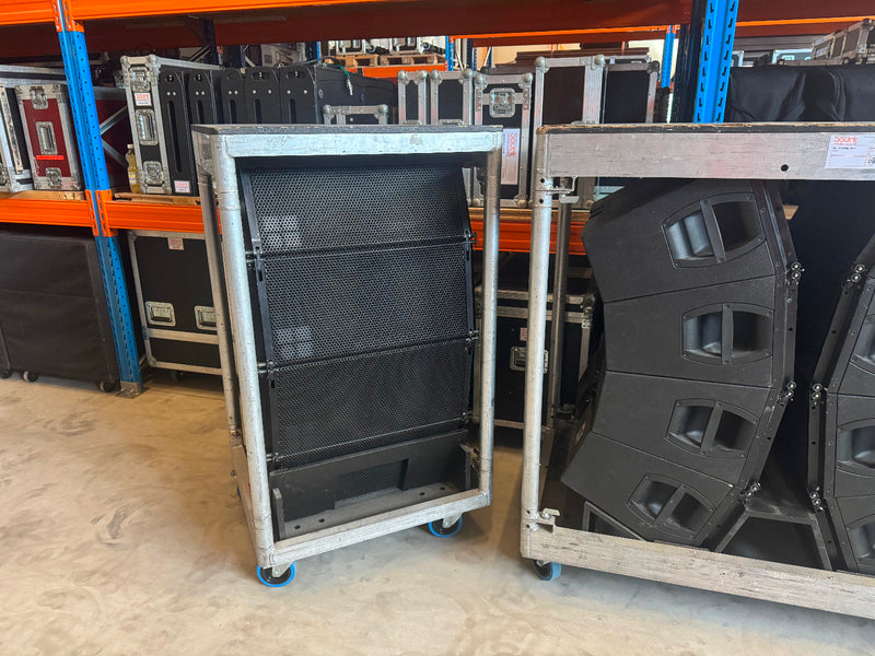d&b audiotechnik V8 – Set of 4 Line Array Speakers + Dolly