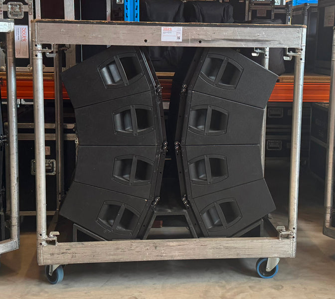 d&b audiotechnik V8 8‑Piece Line Array Set with Dolly