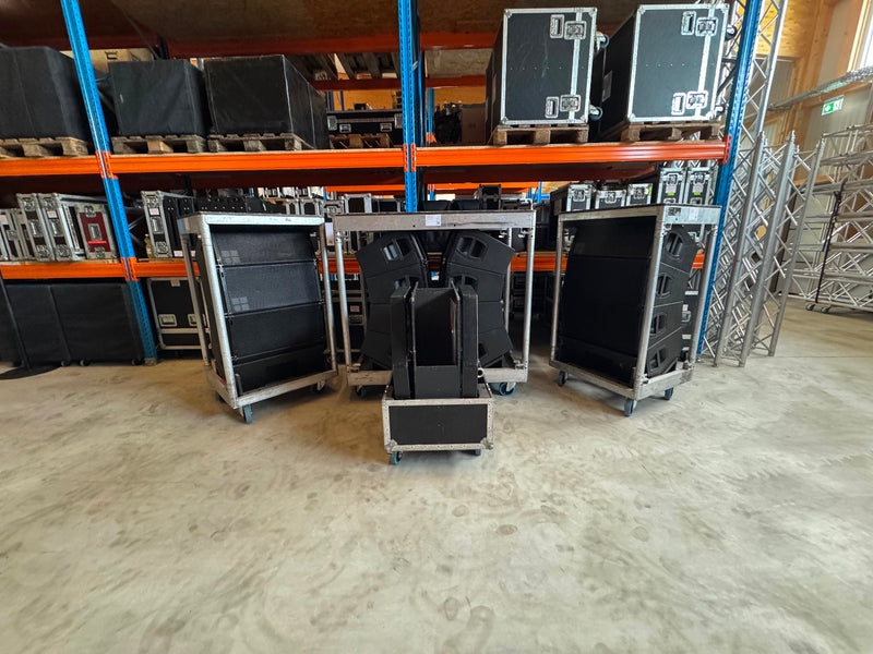 d&b audiotechnik V8 Set – 16 Line Array Cabinets + Rigging