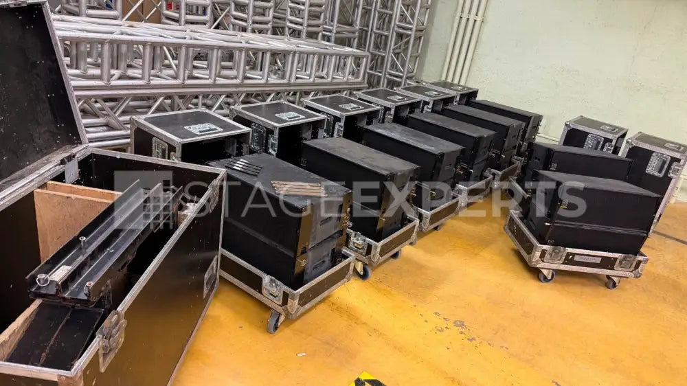 Martin Audio W8LM Line Array Set with Grids and Lifting Bars