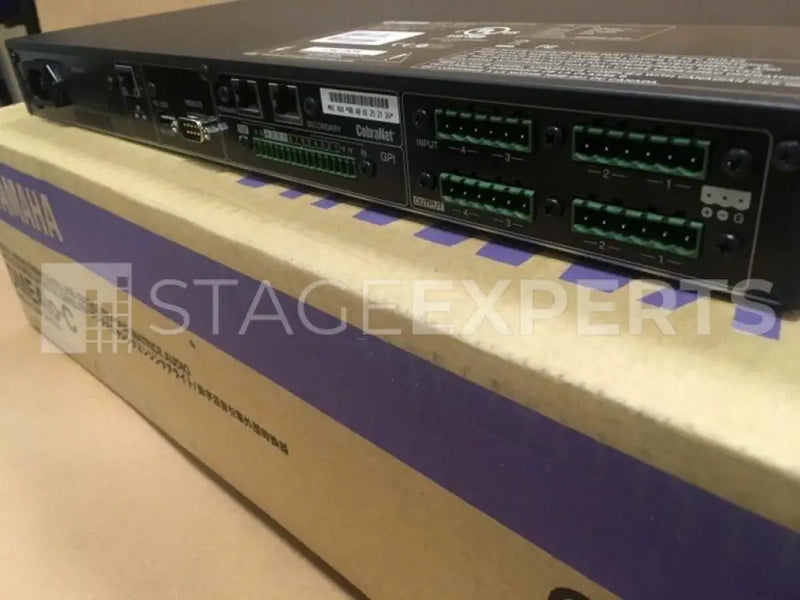 Yamaha DME4io-C Networked DSP I/O Processor (CobraNet)