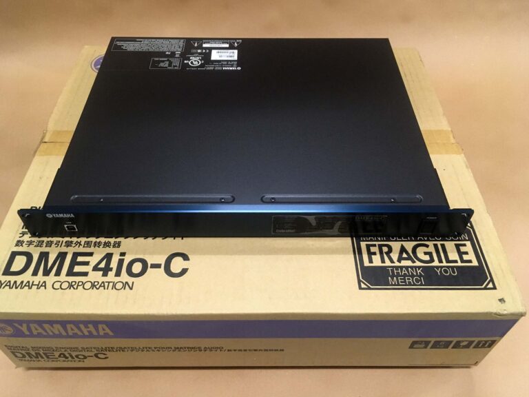 Yamaha DME4io-C Networked DSP I/O Processor (CobraNet)