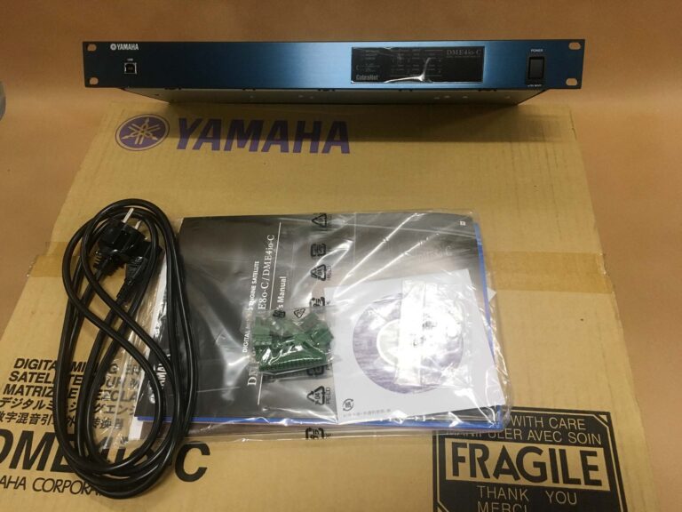 Yamaha DME4io-C Networked DSP I/O Processor (CobraNet)