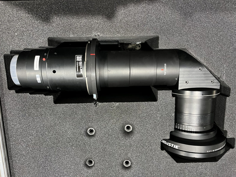 Christie HB-Lens 0.38:1 UST Lens for Q Series | Flight Case