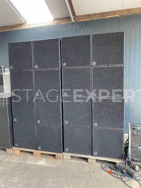 d&b audiotechnik C4 System – 4 Tops, 4 Subs, 2x P1200