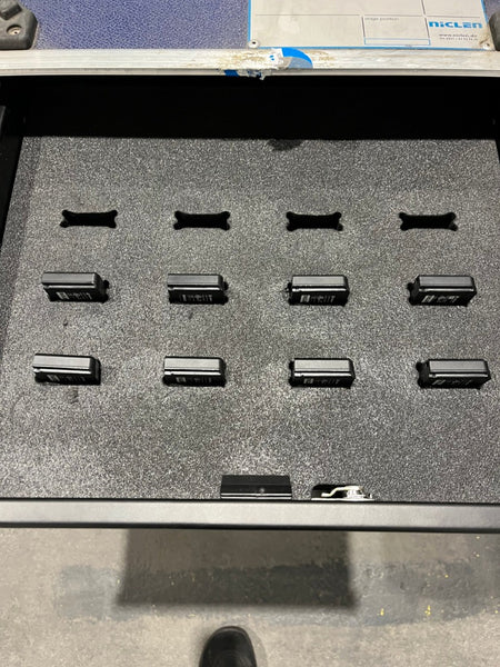 Sennheiser BA61 – 8 Beltpack Battery Packs with Case