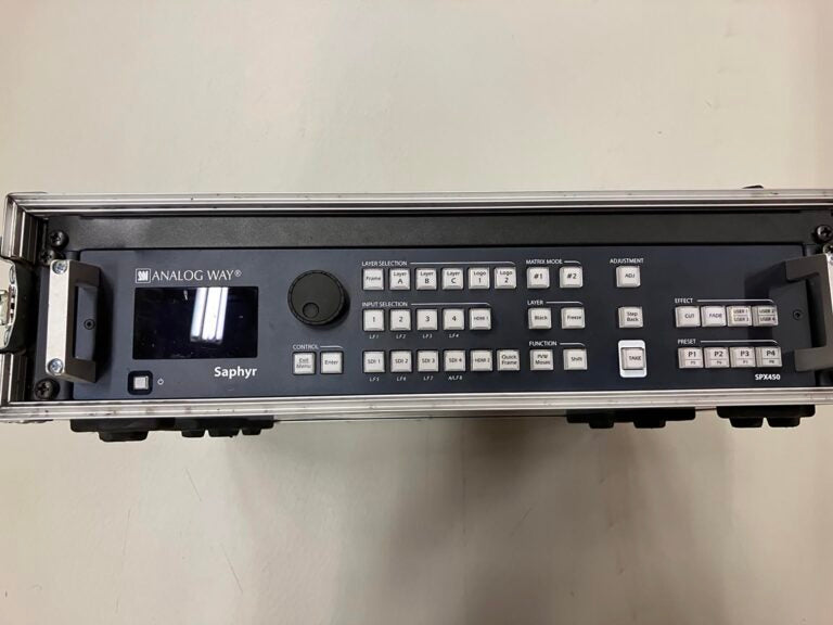Analog Way Saphyr SPX450 Switcher Kit with Shot Box