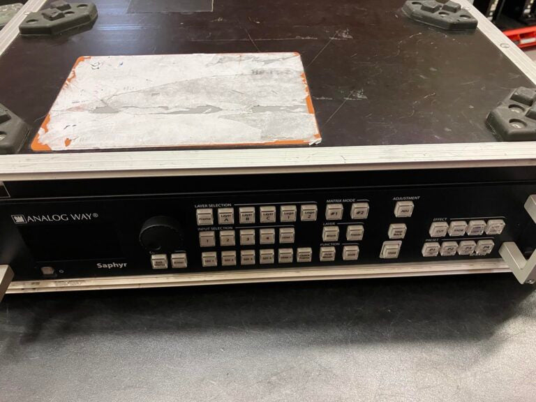 Analog Way Saphyr SPX450 Switcher Kit with Shot Box