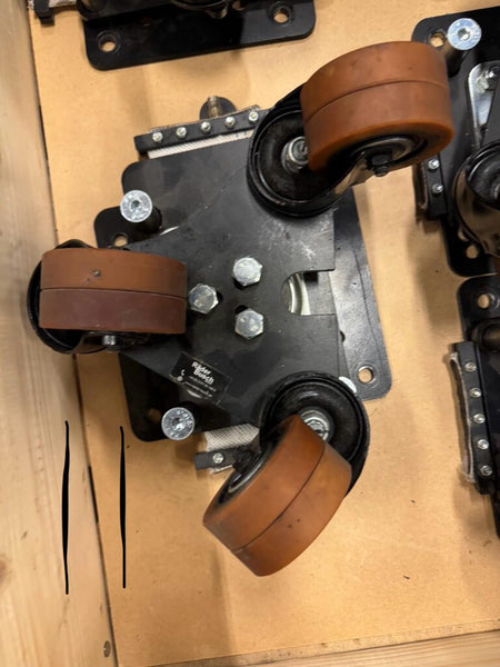 Räder & Bush Air Lift Turtles – Low-Profile Lifting Wheels