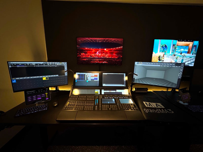 MA Lighting grandMA3 light with Amptown Case | Lighting Console