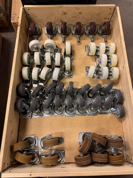 SE Misc Wheels & Stage Turtles – Mixed Lot for Cases UK