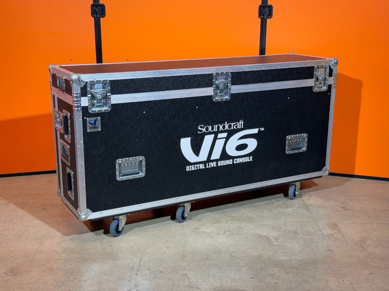 Amptown Cases for Soundcraft Vi6/Vi600 – Very Good Cond.