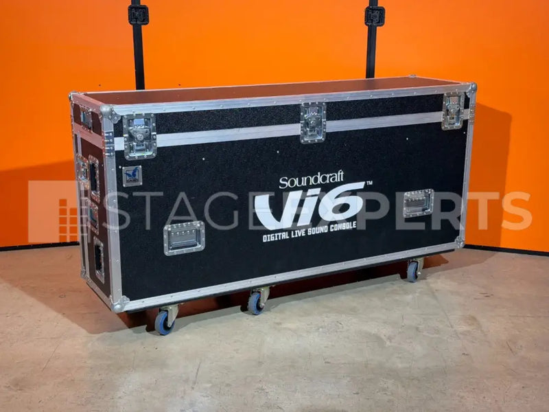 Amptown Cases Soundcraft Vi6/Vi600 Flight Case – Used