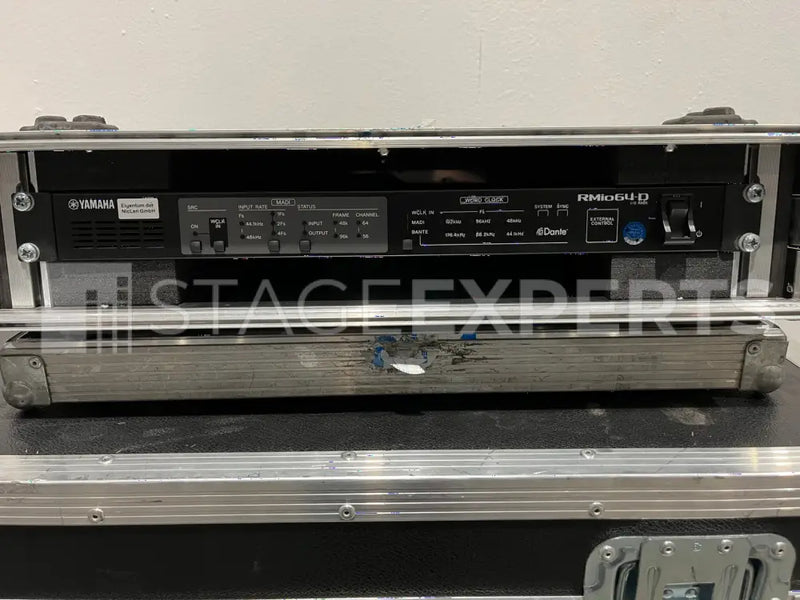 Yamaha RMio64-D Dante–MADI Interface, 64‑Channel Converter