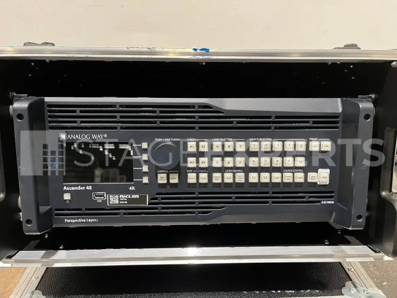 Analog Way Ascender 48 4K PL Multiscreen Switcher | Live Events