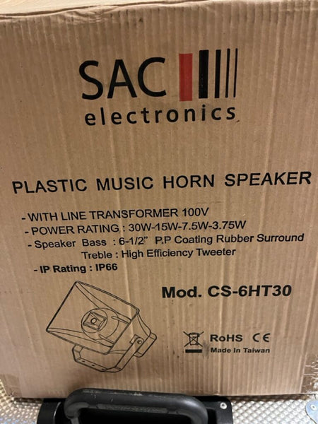 Bosch Plena Voice Alarm Controller Bundle – 7 Horns, PSU & Rack