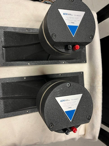 TAD TD‑2001 Compression Drivers Pair – Axys Horn Ready