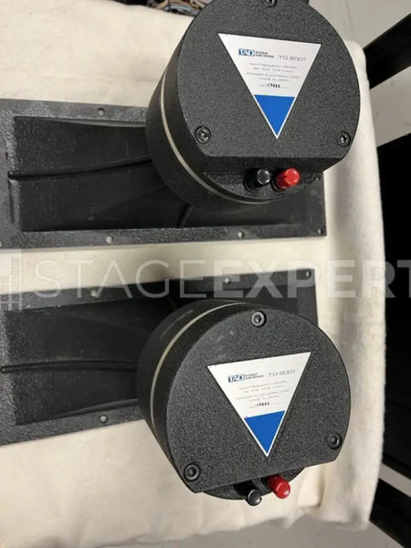 TAD TD-2001 Pair Compression Drivers, Axys-ready 1-inch exit