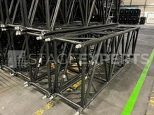 Load image into Gallery viewer, Expotruss X4K-100 3000mm Black Quad Truss Section – 4-Point
