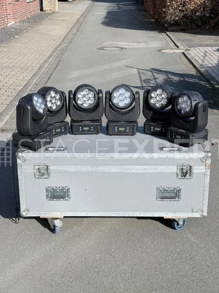 Expolite TourWash Mini 28 Zoom RGBW 6-Light Set with Case